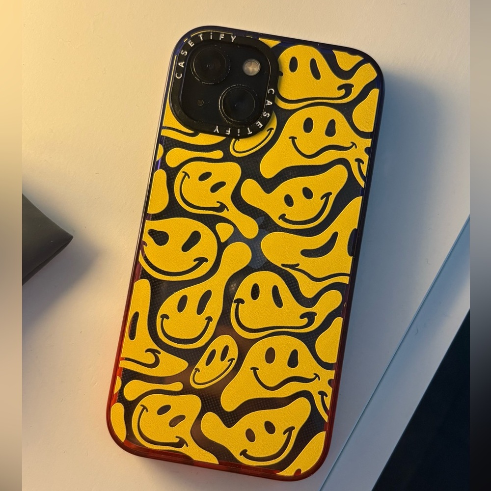 Casetify Yellow Smiley Face Phone Case iPhone 13